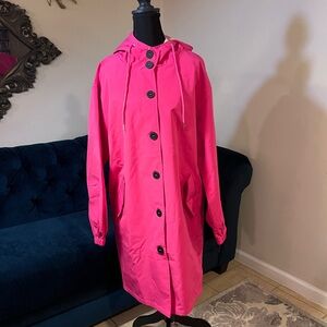NWT The Wjacket “Barbara Pink” Winbreaker Rain Jacket